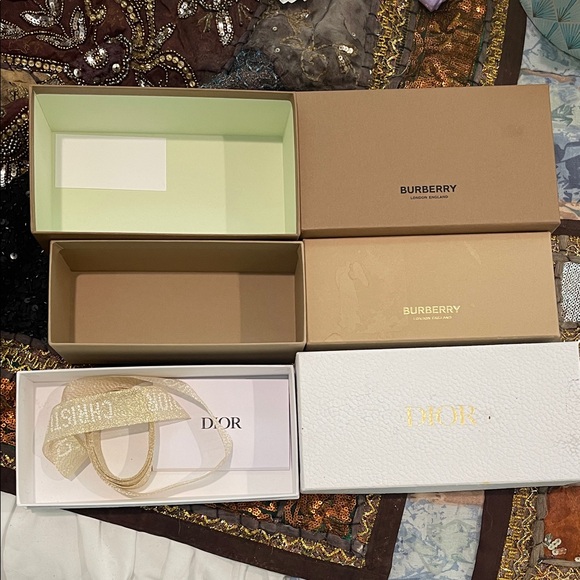Other - Burberry and Dior Gift Boxes